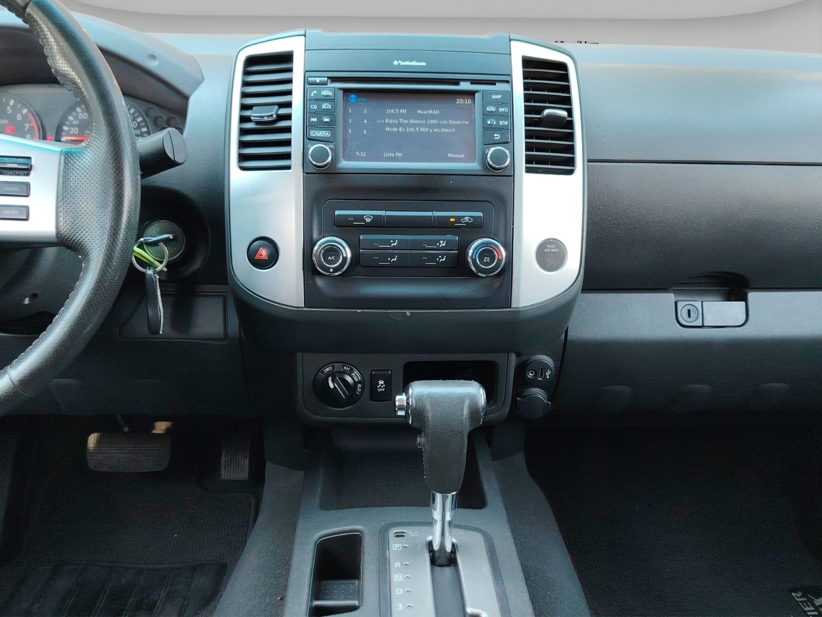 2020 Nissan FRONTIER 4 PTS PRO 4X L4 25L TA AAC PIEL RA-18