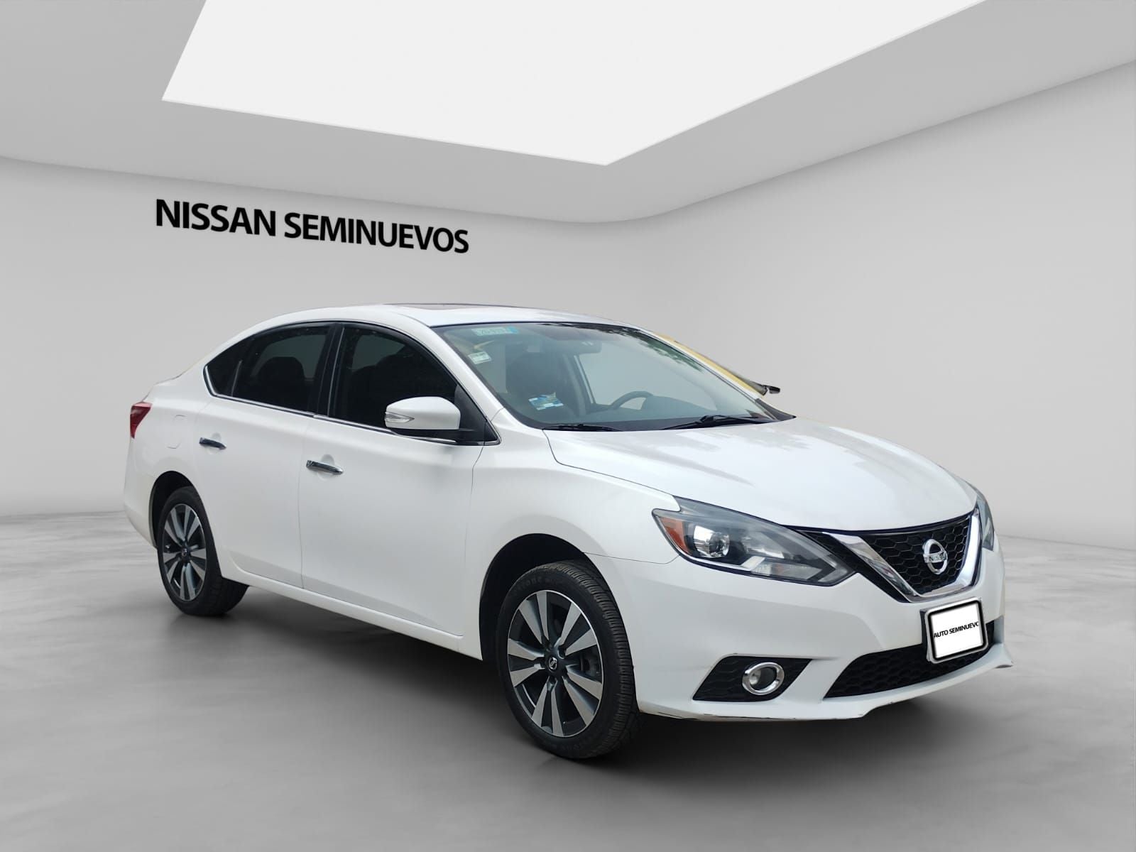 2018 Nissan SENTRA 4 PTS EXCLUSIVE CVT AAC AUT GPS PIEL QC F LED RA-17
