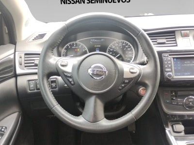 2018 Nissan SENTRA 4 PTS EXCLUSIVE CVT AAC AUT GPS PIEL QC F LED RA-17