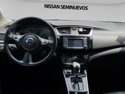 2018 Nissan SENTRA 4 PTS EXCLUSIVE CVT AAC AUT GPS PIEL QC F LED RA-17