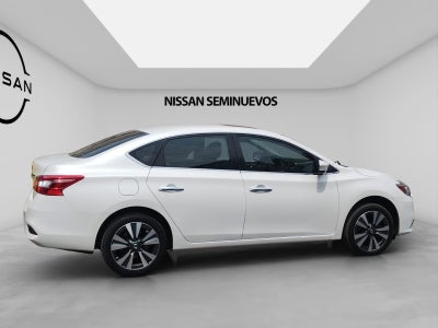 2018 Nissan SENTRA 4 PTS EXCLUSIVE CVT AAC AUT GPS PIEL QC F LED RA-17