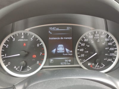 2018 Nissan SENTRA 4 PTS EXCLUSIVE CVT AAC AUT GPS PIEL QC F LED RA-17