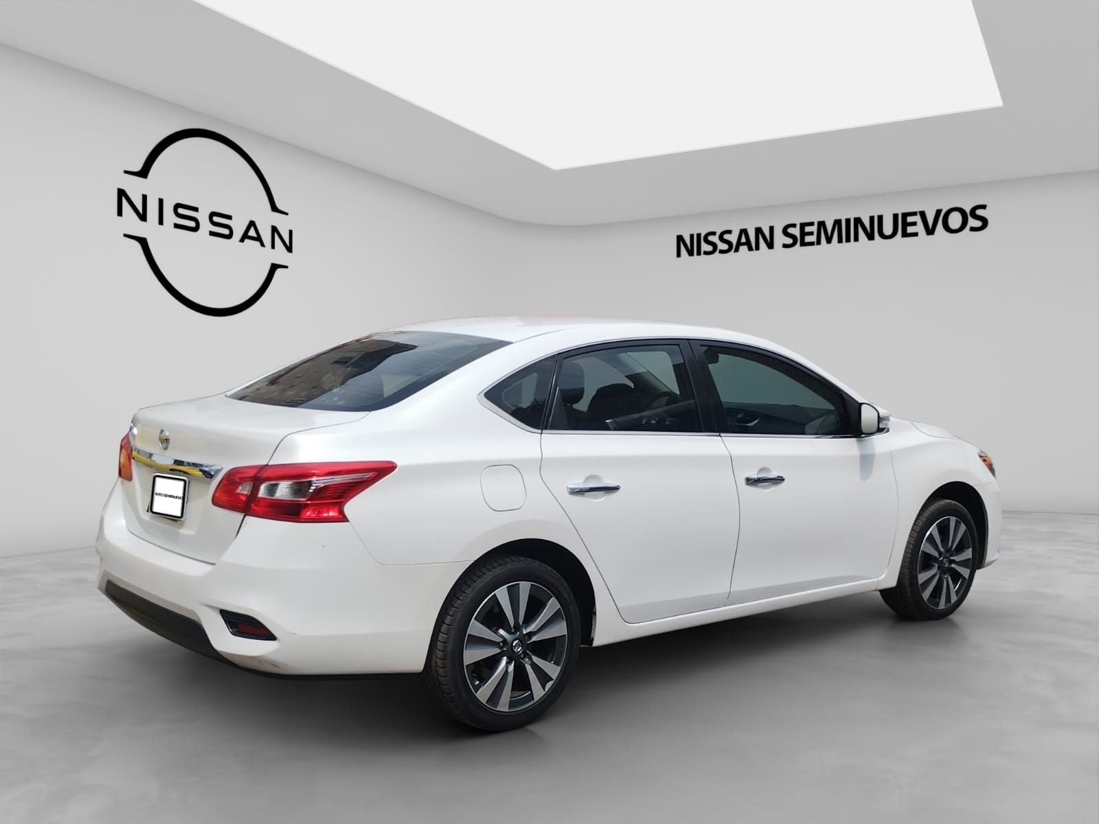 2018 Nissan SENTRA 4 PTS EXCLUSIVE CVT AAC AUT GPS PIEL QC F LED RA-17