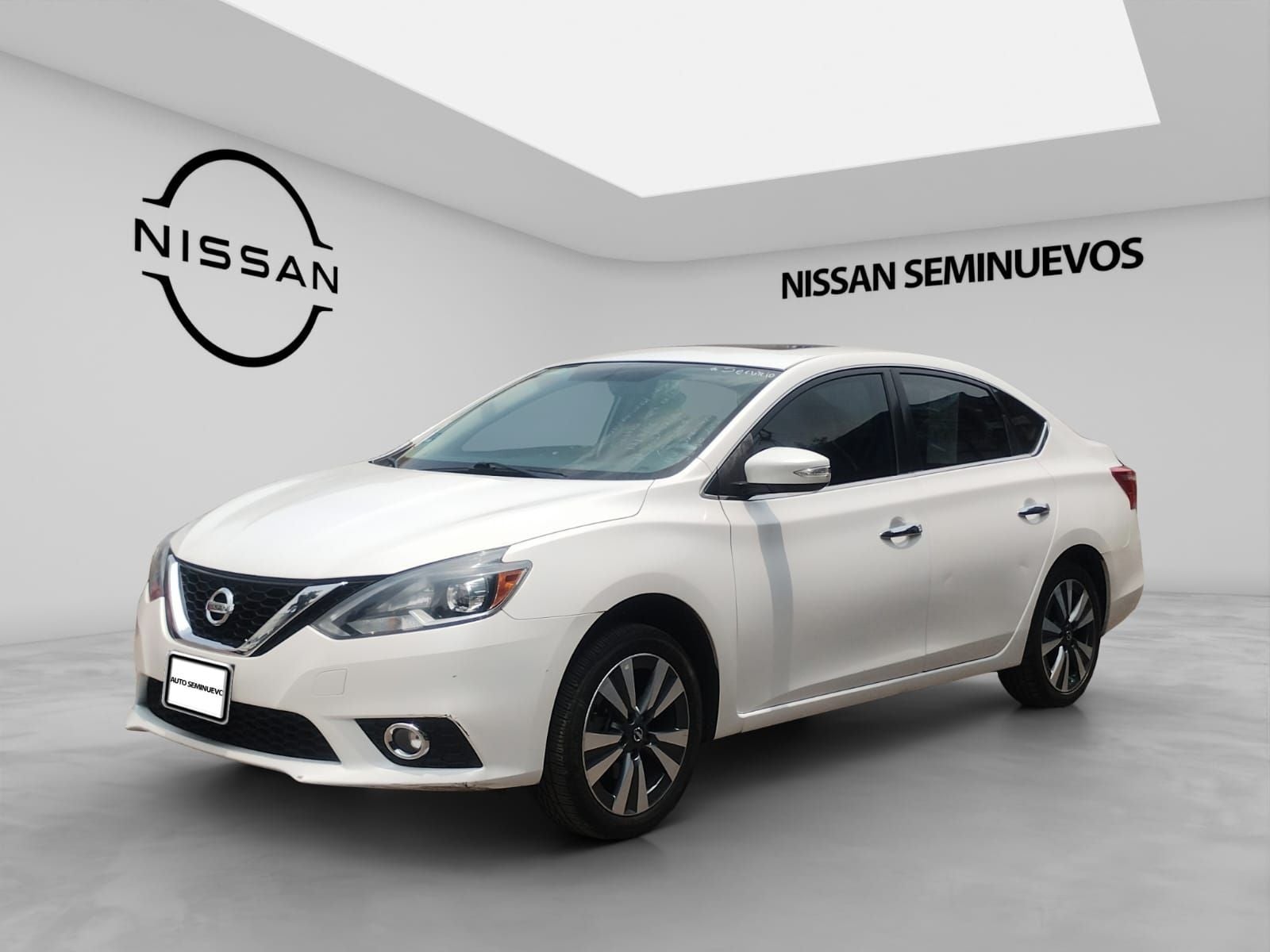 2018 Nissan SENTRA 4 PTS EXCLUSIVE CVT AAC AUT GPS PIEL QC F LED RA-17
