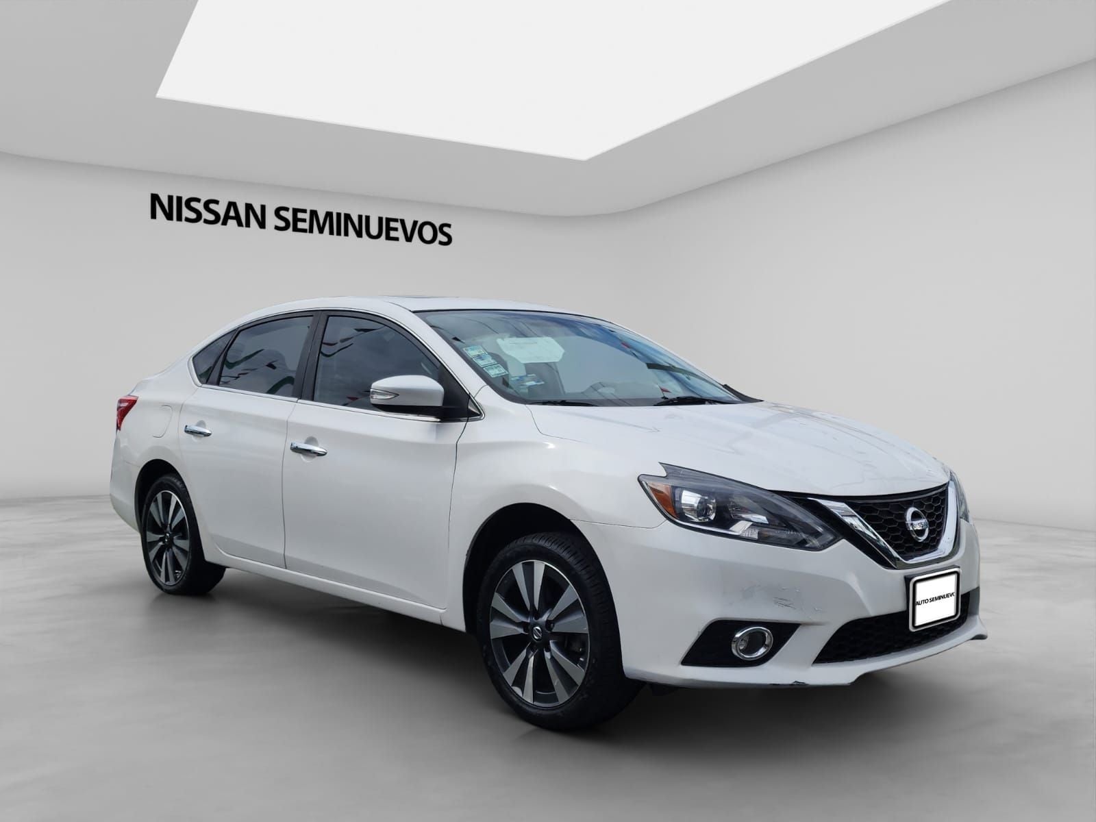 2018 Nissan SENTRA 4 PTS EXCLUSIVE CVT AAC AUT GPS PIEL QC F LED RA-17