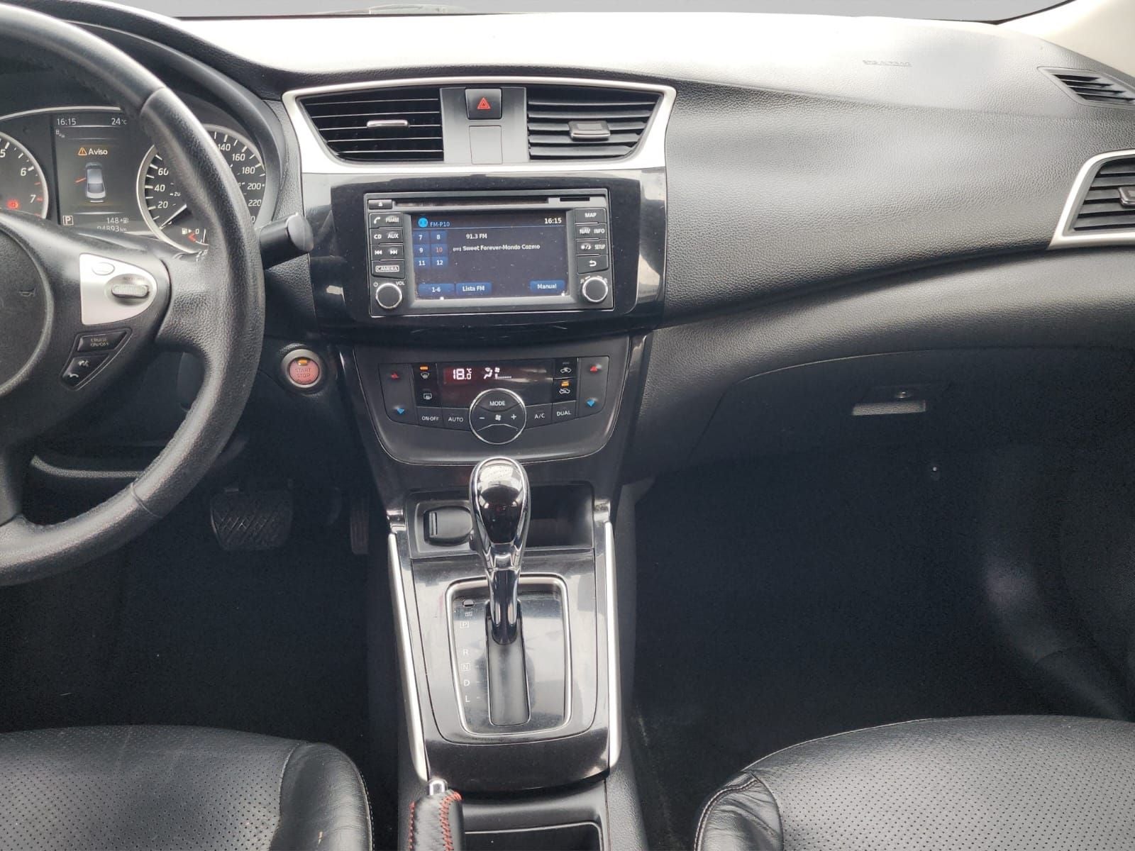 2018 Nissan SENTRA 4 PTS EXCLUSIVE CVT AAC AUT GPS PIEL QC F LED RA-17