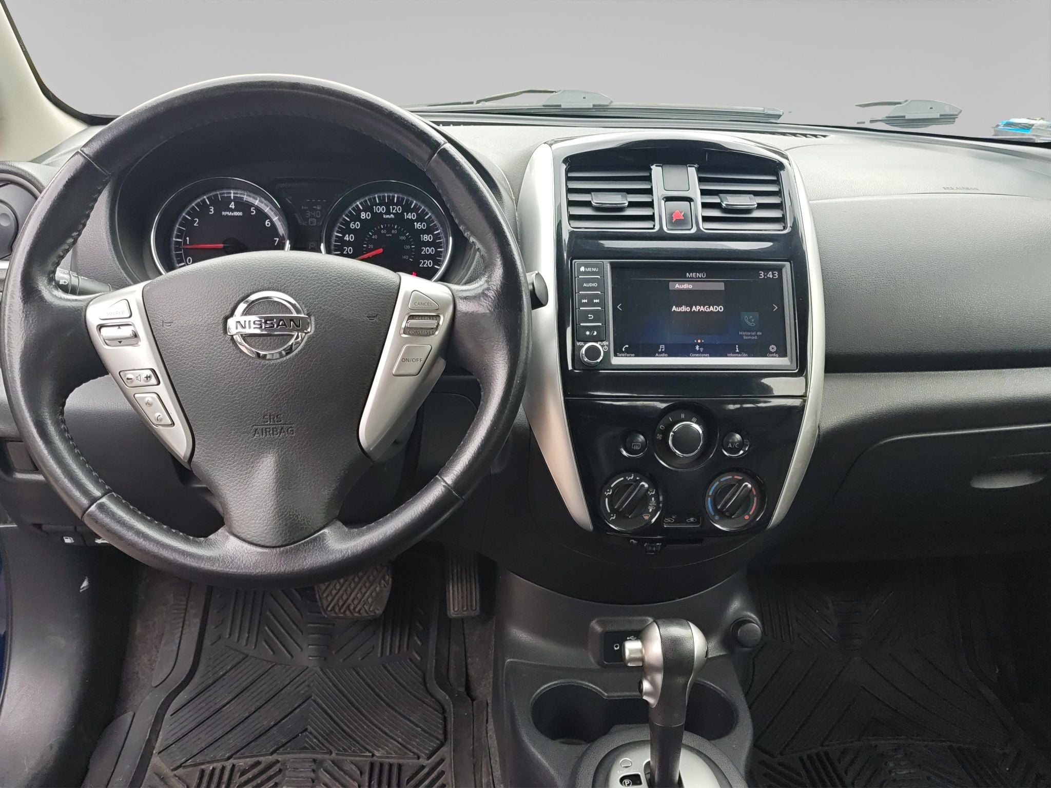 2019 Nissan VERSA 4 PTS EXCLUSIVE TA AAC VE PIEL GPS F NIEBLA RA-16
