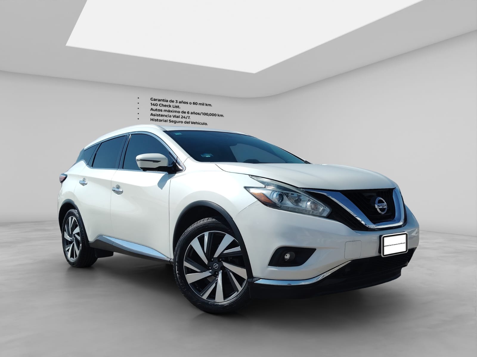 2019 Nissan MURANO 5 PTS EXCLUSIVE CVT GPS PIEL QC RA-20 4X4