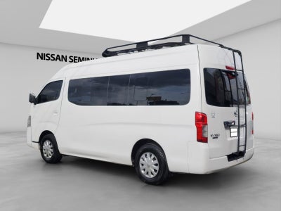 2021 Nissan URVAN 4 PTS AMPLIA TM5 AAC DESEM TRAS 15 PAS