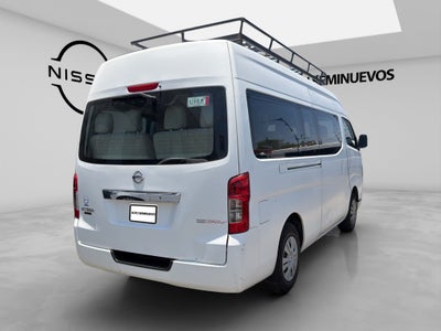 2022 Nissan URVAN 4 PTS AMPLIA TM5 AAC DESEM TRAS 15 PAS